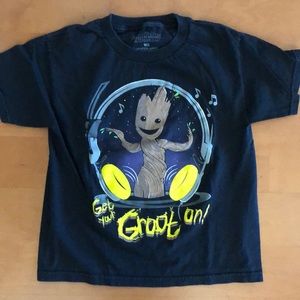 Youth size M Guardians of the Galaxy Groot shirt